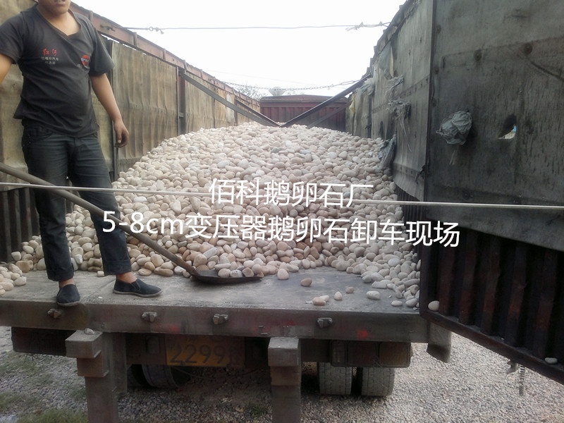 鋪路鵝卵石能用5-8cm公分的嗎？