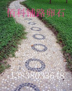 鄭州公園綠化鋪路鵝卵石多少錢(qián)一噸？